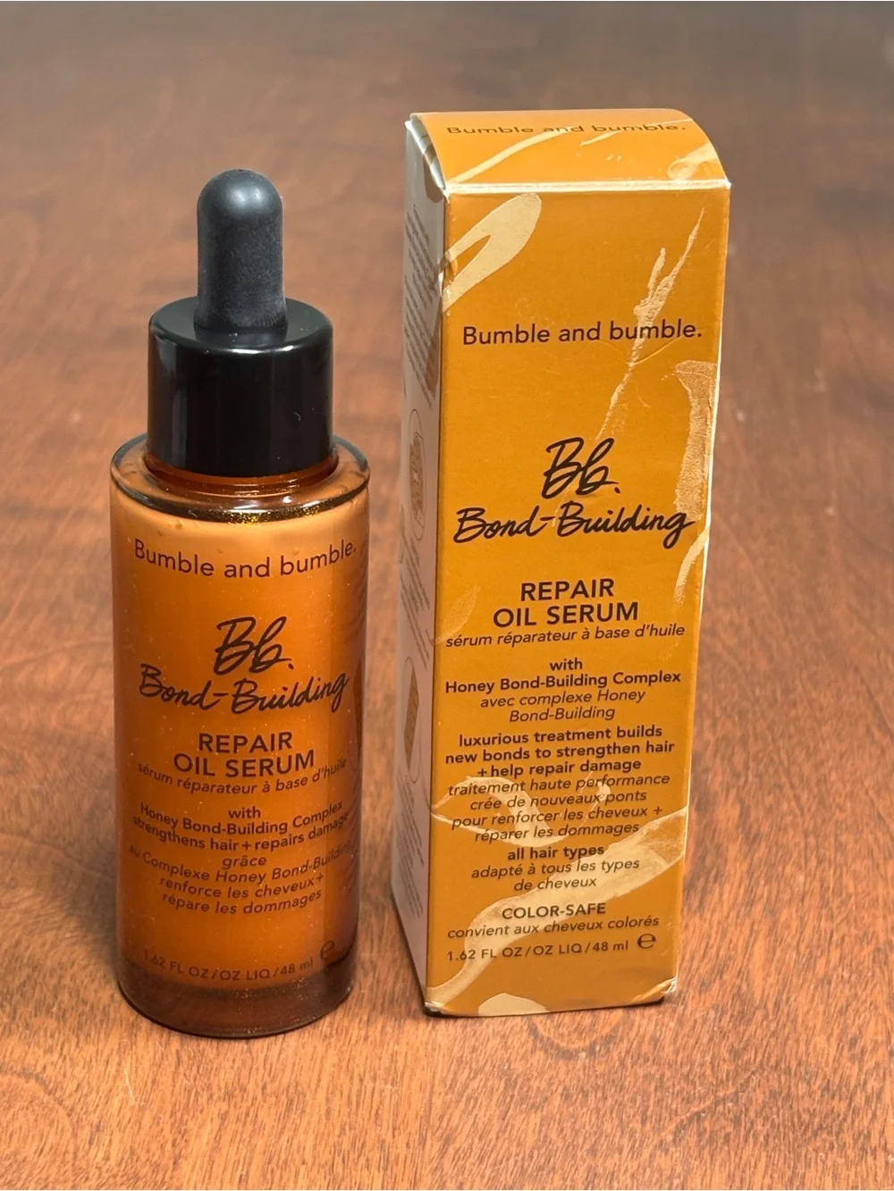 Bumble and bumble Repair Oil Serum - Metallic Gold Bottle